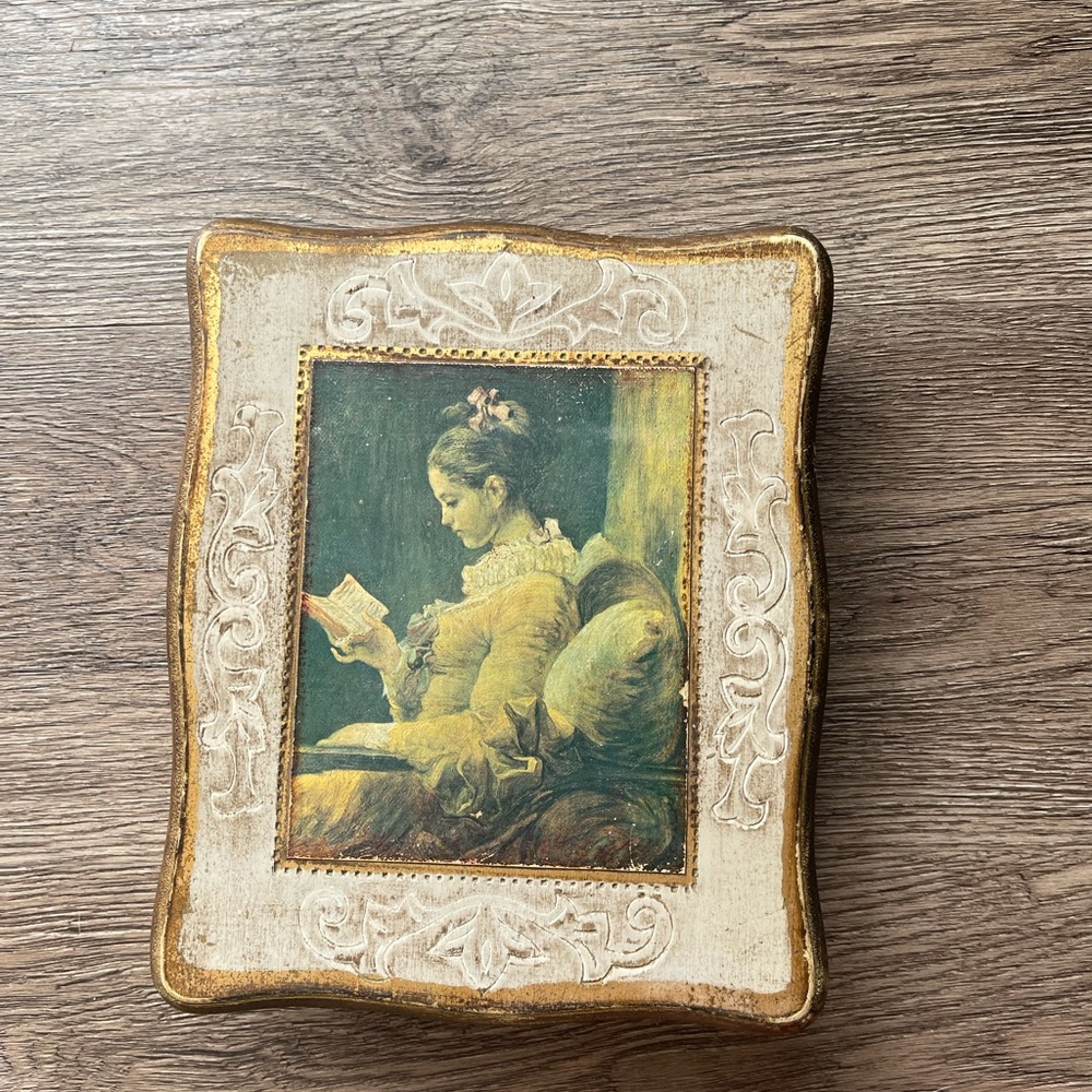 Vintage Jean Honore jewelry box